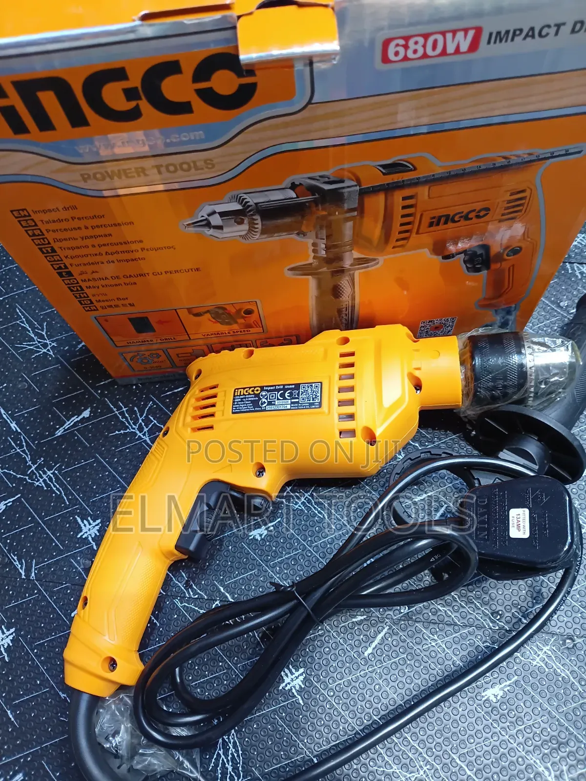 Impact Drill 680w Ingco