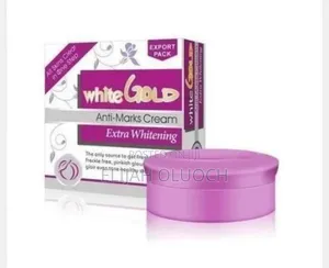 White Gold Anti-Marks Cream With an Extra-Brightening Formula.