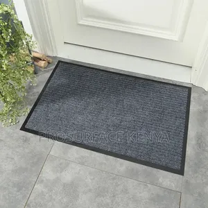 Premium Ribbed Entrance Mat 80×120cm – KSh 2,999