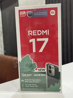 New Xiaomi Redmi 17 256 GB Black