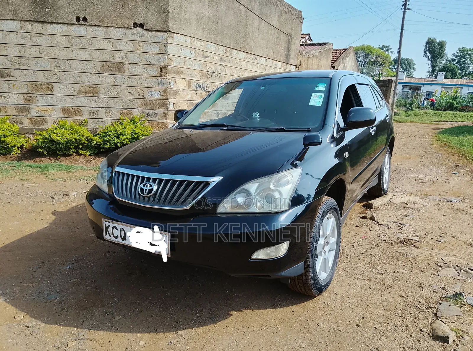Toyota Harrier 2011 Black