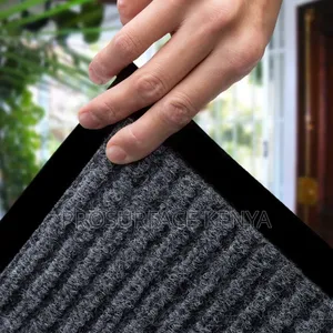 Stylish Ribbed Carpet Mat 80×120cm`