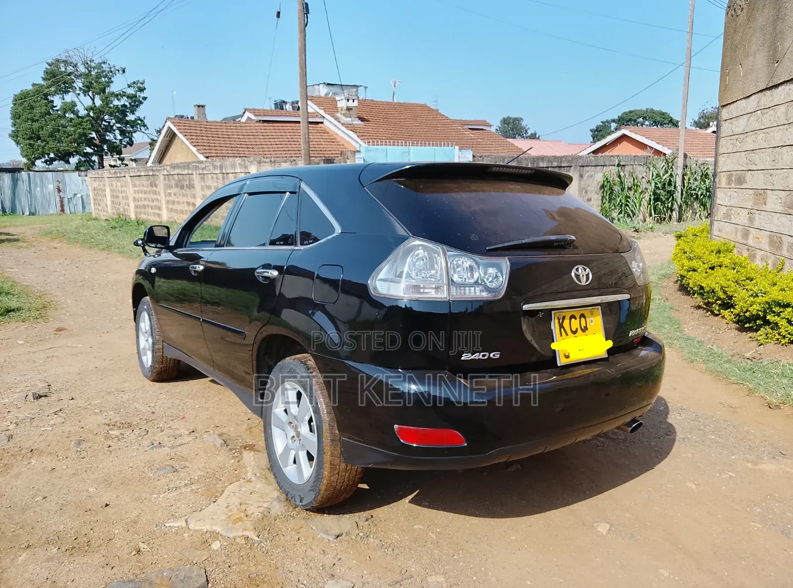 Toyota Harrier 2011 Black