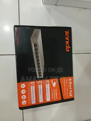 Tenda 8-Port 63W PoE Switch Tenda 8-Port 102W PoE Switch