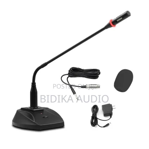 Professional Desktop Gooseneck Conference Microphone With Base