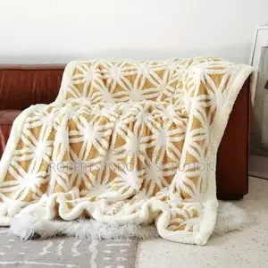 Dual Sided Blanket for Couch Sofa Bed