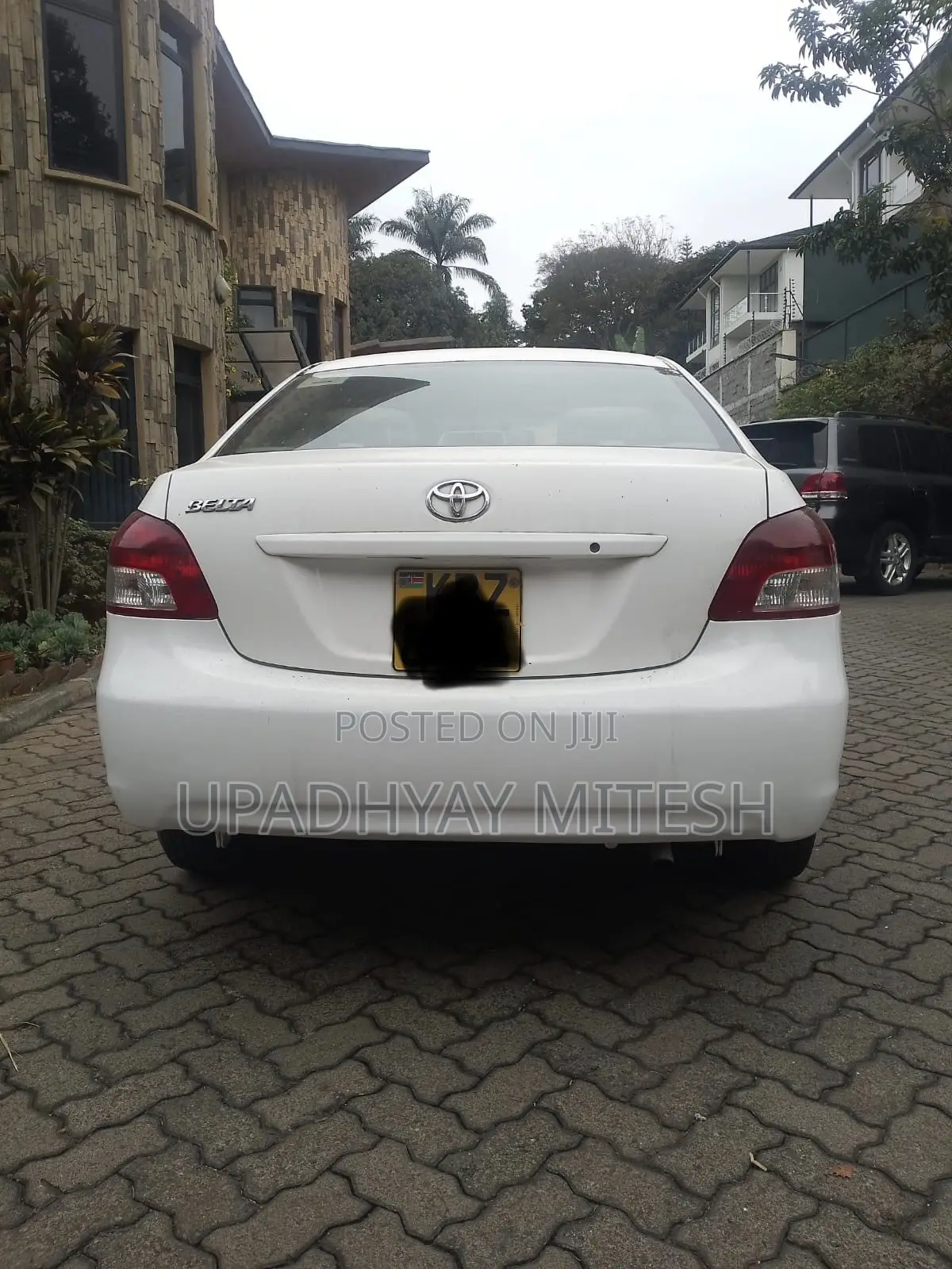 Toyota Belta 2007 White