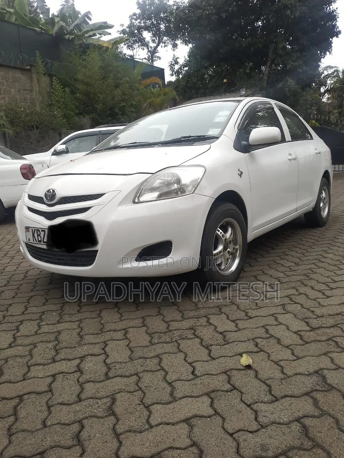 Toyota Belta 2007 White