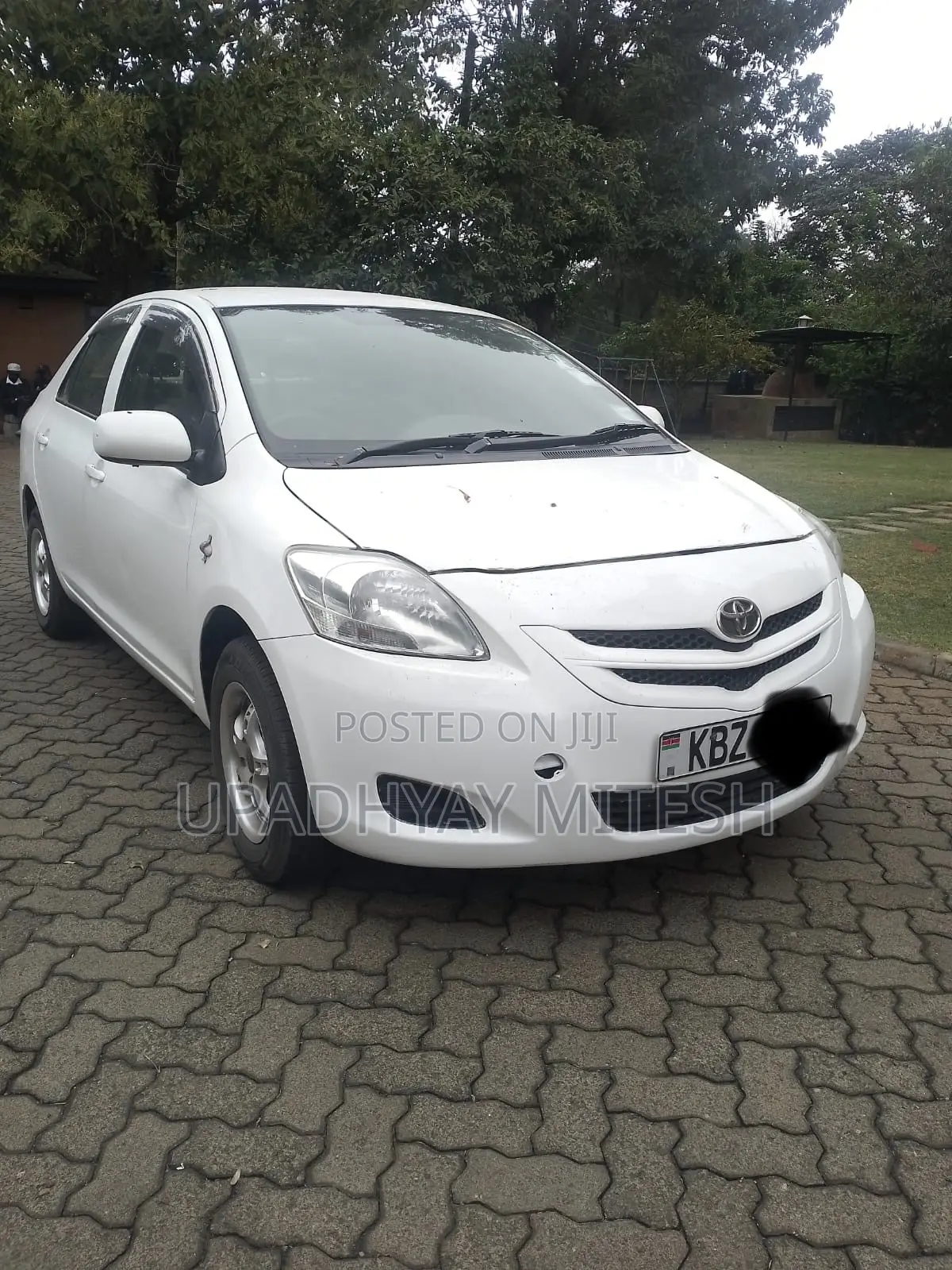 Toyota Belta 2007 White