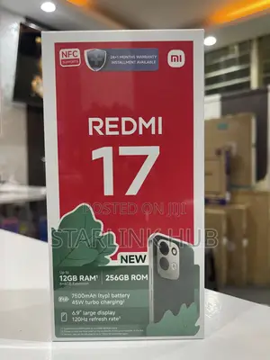 New Xiaomi Redmi 17 256 GB Blue