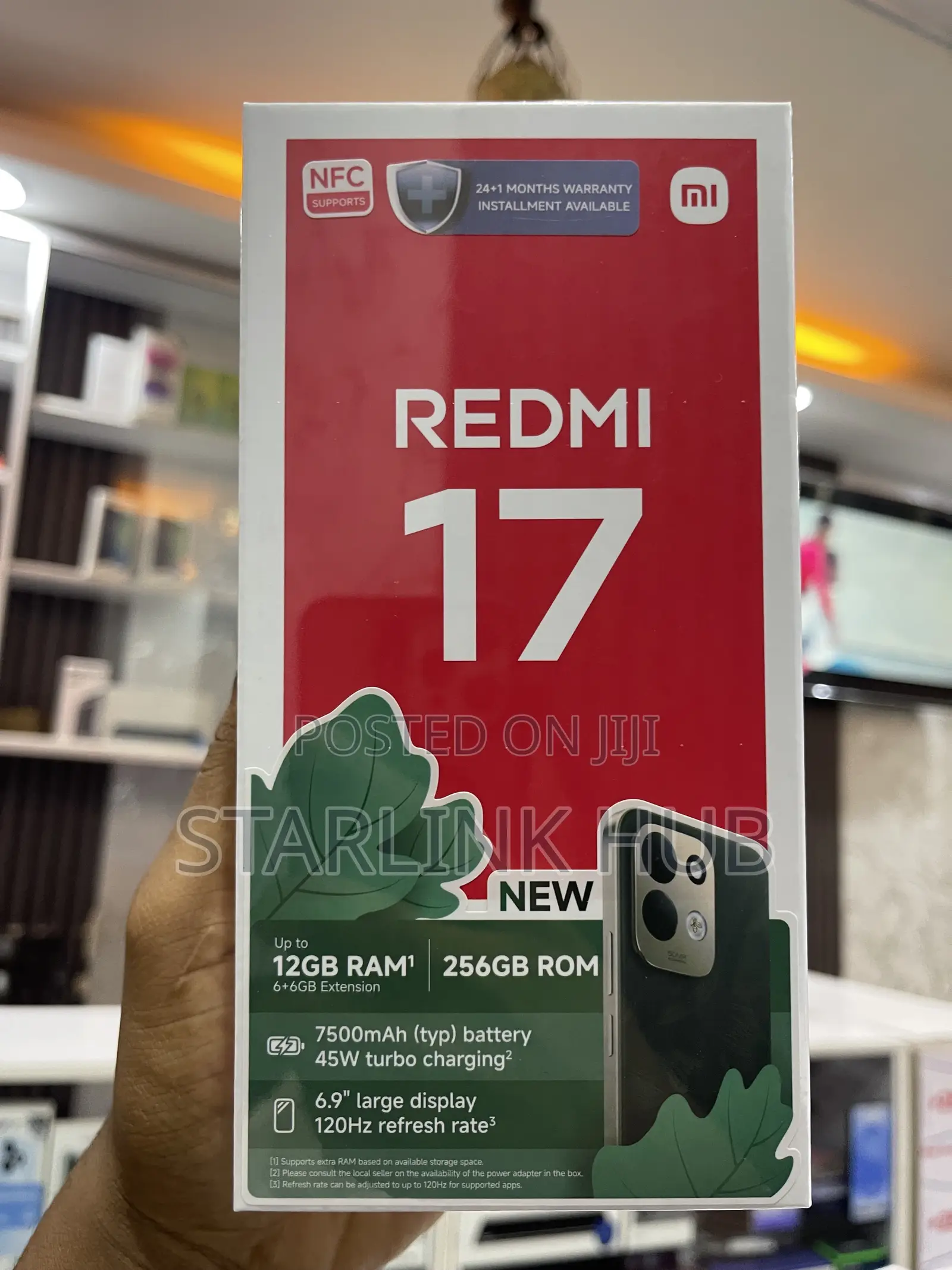New Xiaomi Redmi 17 256 GB Blue