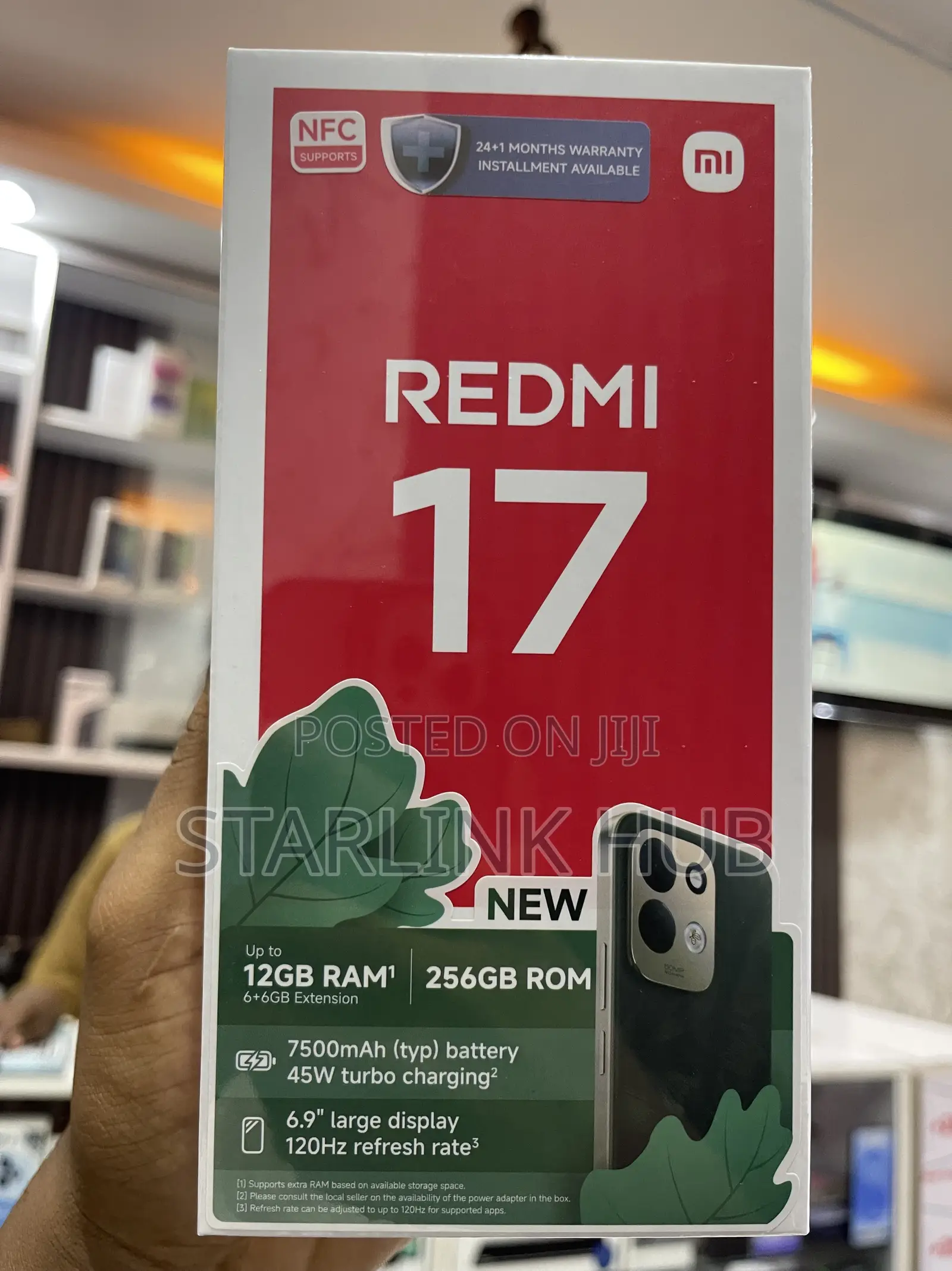 New Xiaomi Redmi 17 256 GB Blue