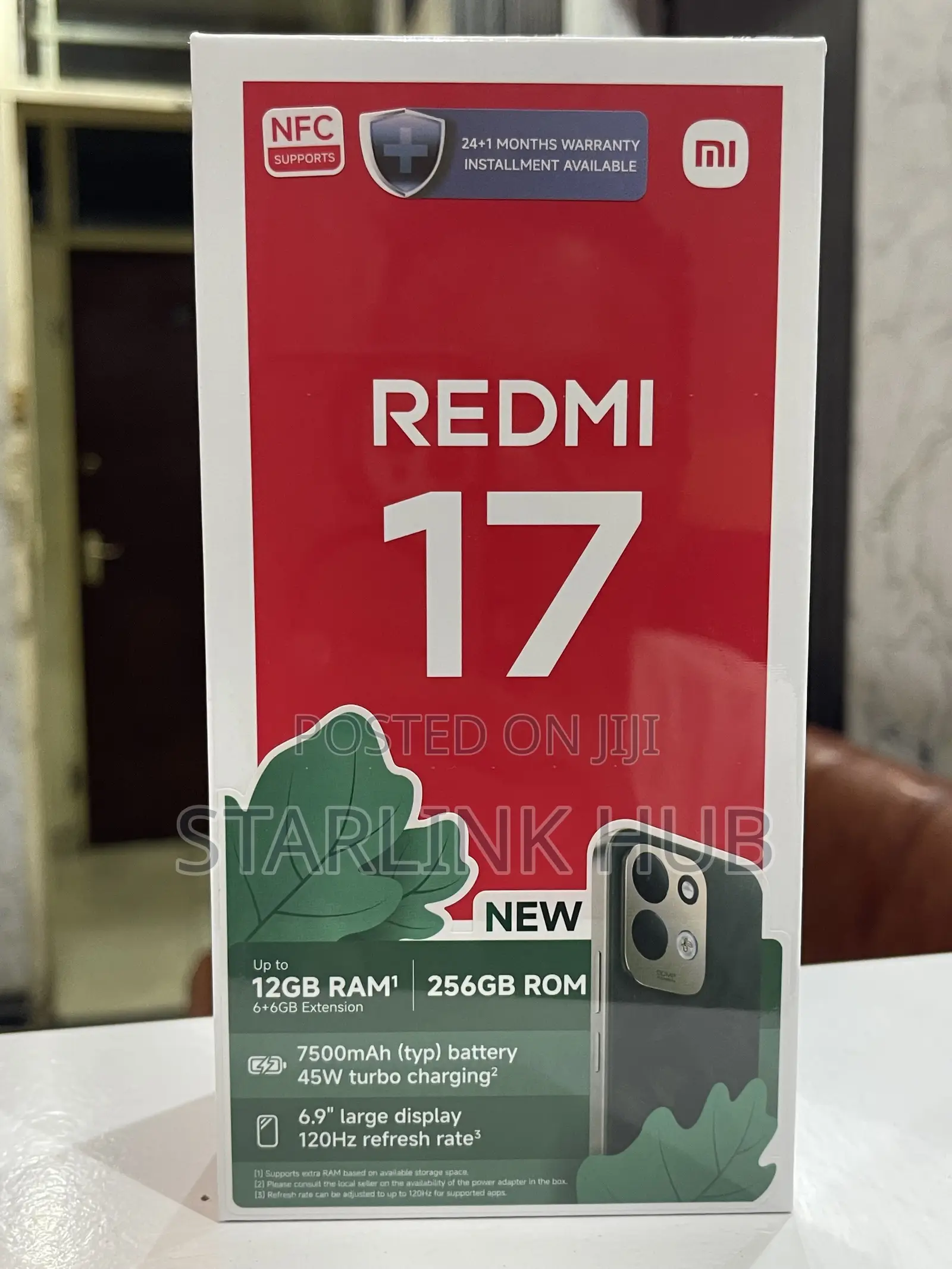 New Xiaomi Redmi 17 256 GB Green