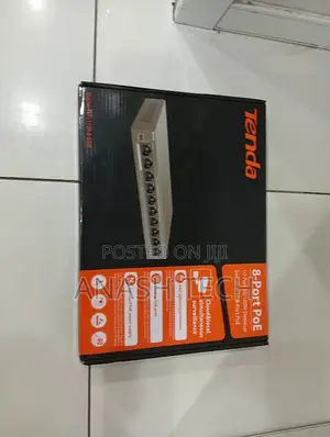 Tenda 8Port Gigabit Desktop Switch With 8-Port PoE