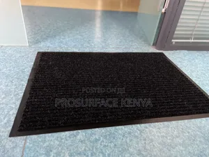 Quality Ribbed Mat 80×120cm – Grey, Red Dark Red