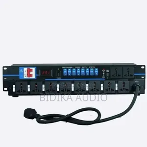 Professional 8-Channel Rack Mount Power Sequencer Conditioner