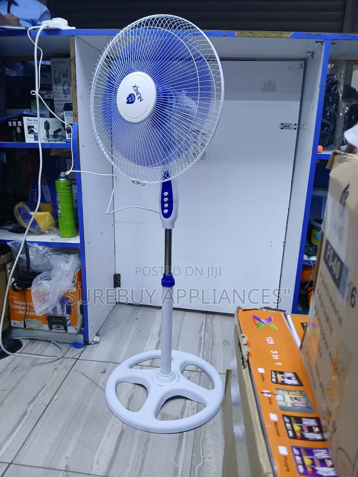 Nunix 3 Speed Fan Heateravailable