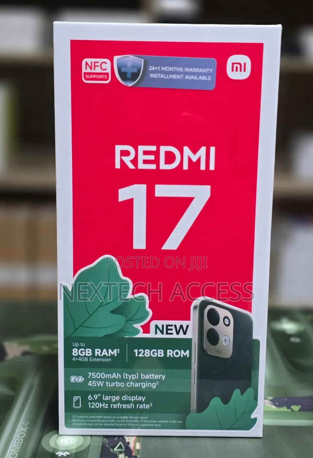 New Xiaomi Redmi 17 128 GB Black
