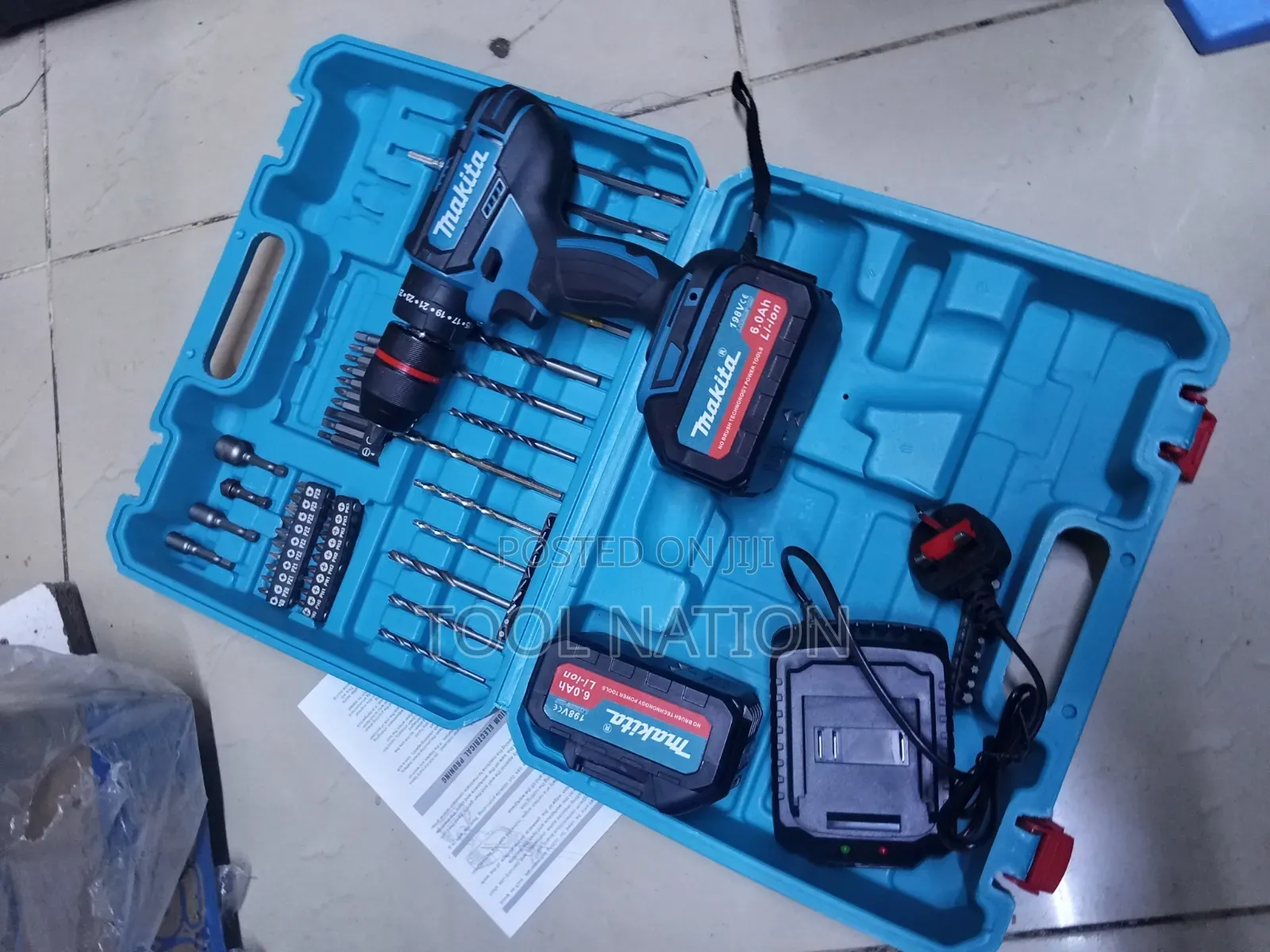 Makita Cordless Drill 198v