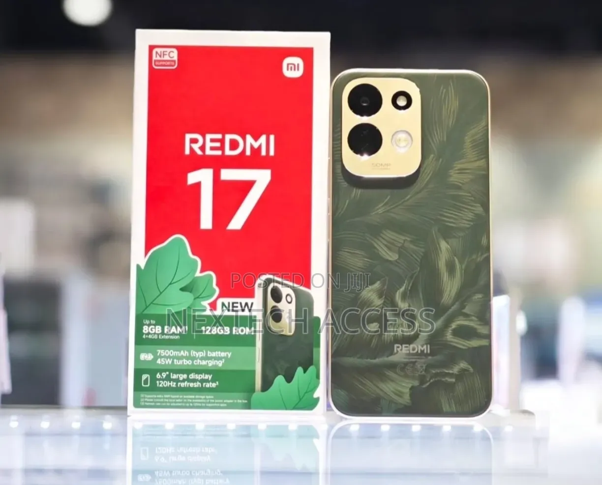 New Xiaomi Redmi 17 128 GB Black