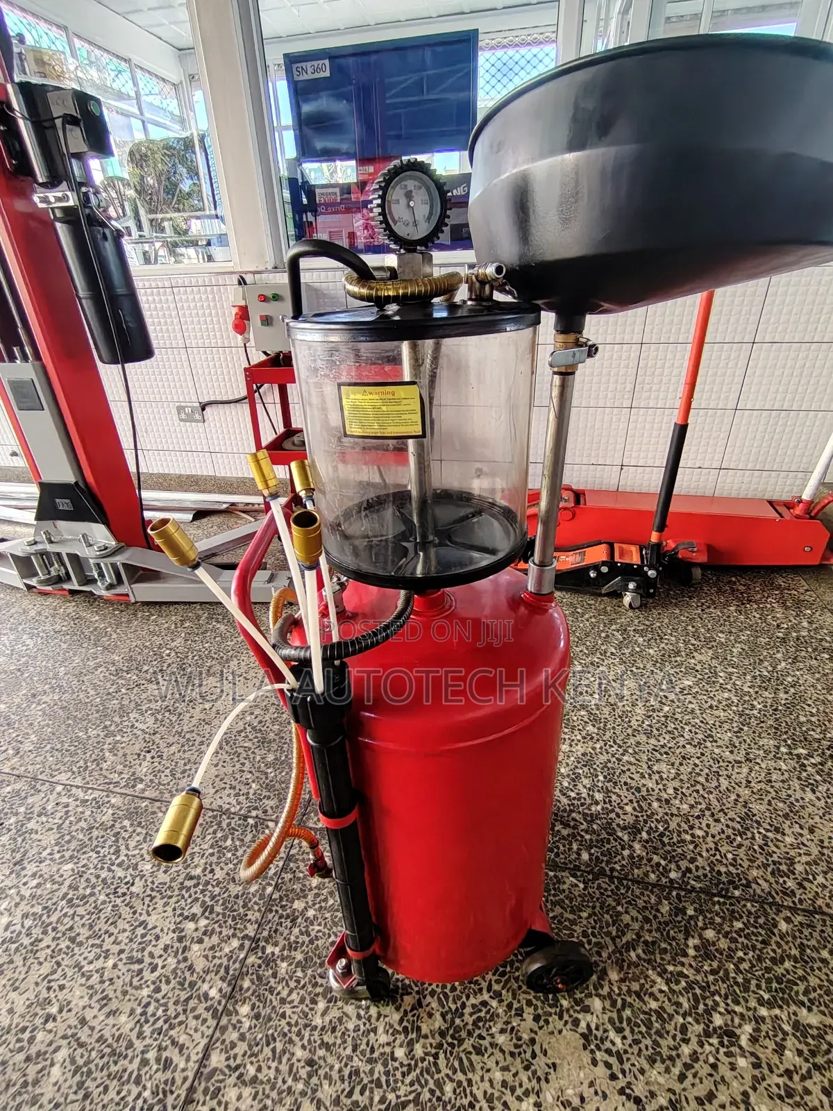 Car Oil Drainer With Dipstick Suction Probes Sunshine Italy