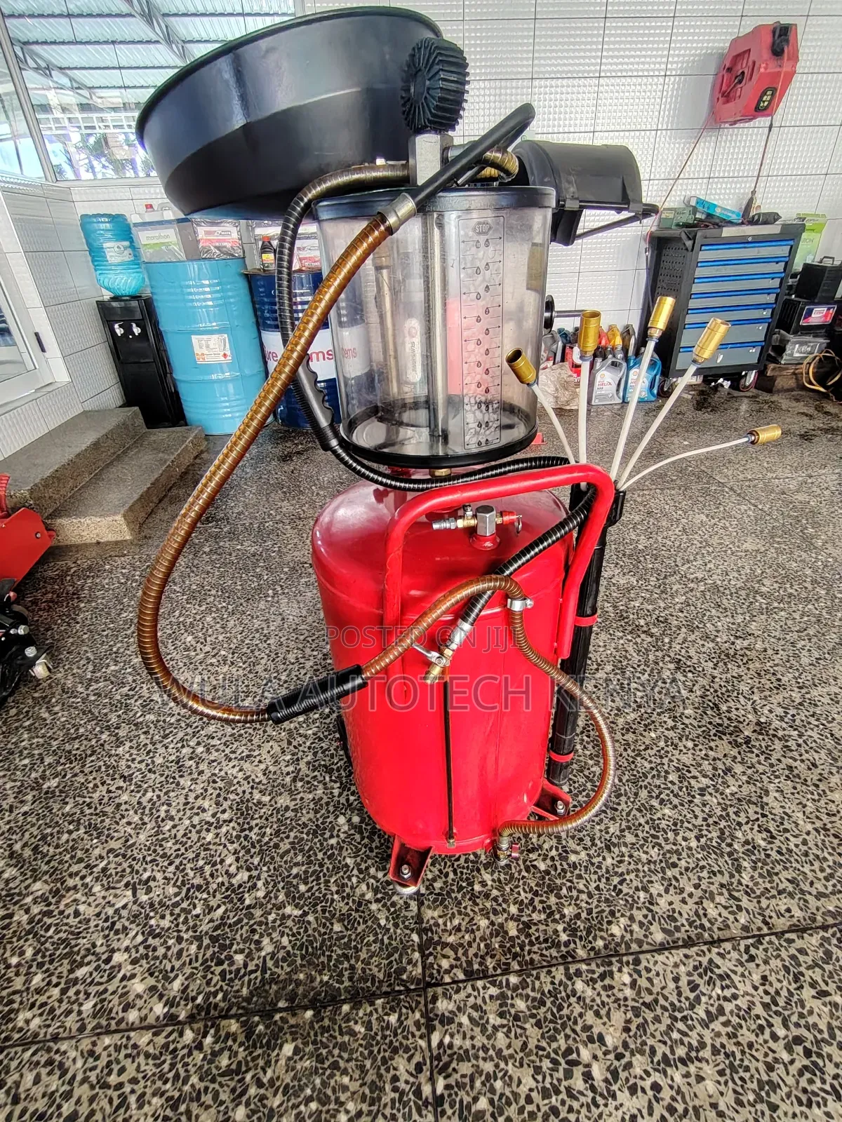 Car Oil Drainer With Dipstick Suction Probes Sunshine Italy