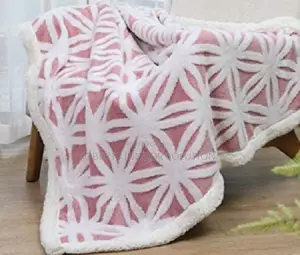 Exclusive Sherpa Fleece Throw Blanket