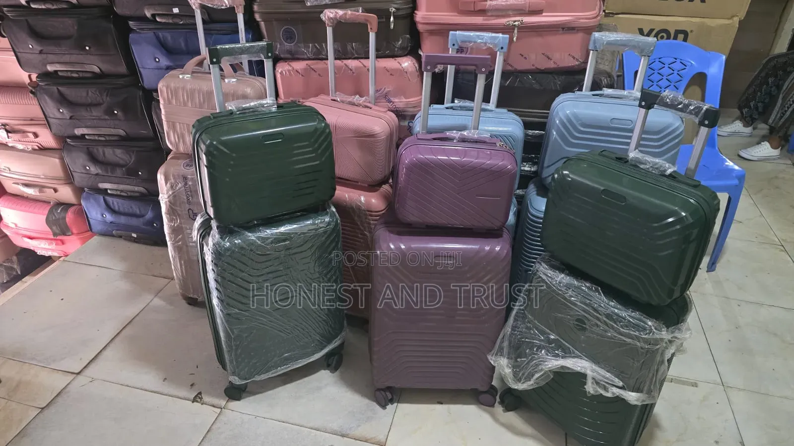 Unbreakable Rubber Suitcase