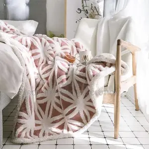 Opulence Sherpa Fleece Throw Blanket
