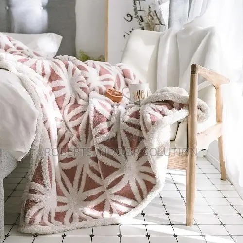 Opulence Sherpa Fleece Throw Blanket