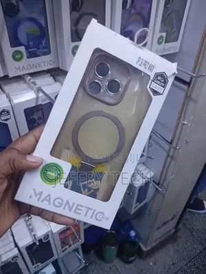 Magnetic Ring Case With a Brown Ring Stand for the iPhone 16 Pro Max
