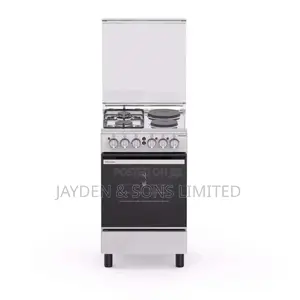Hisense HF622GEES 60x55cm Freestanding Cooker – 2 Gas + 2 Electric