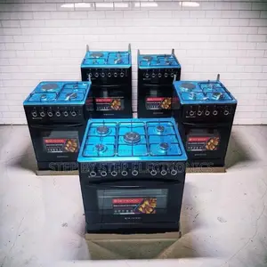 Low Prices Lid Lock 3 Gas Burners +1 Electric Free Standing Cookers