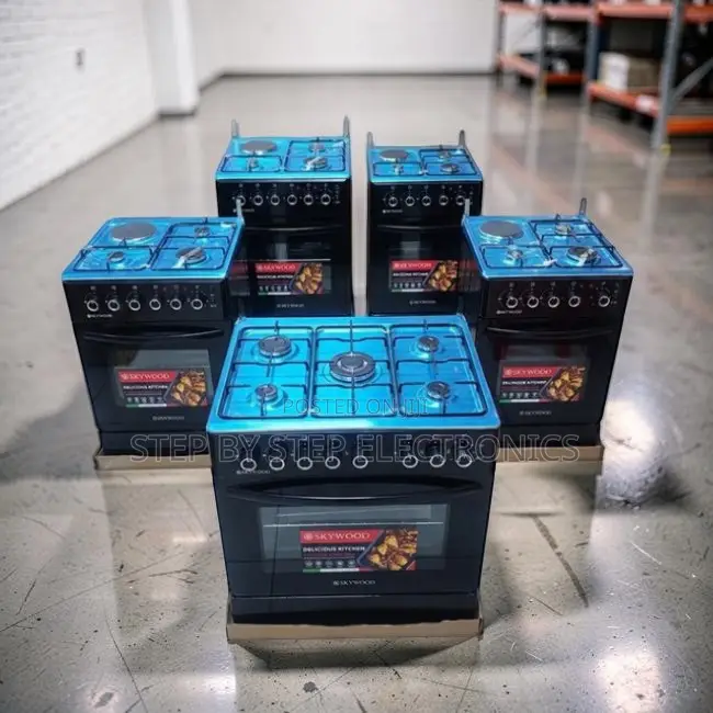 Low Prices Wide Oven 3 Gas Burners +1 Electric Free Standing Cookers