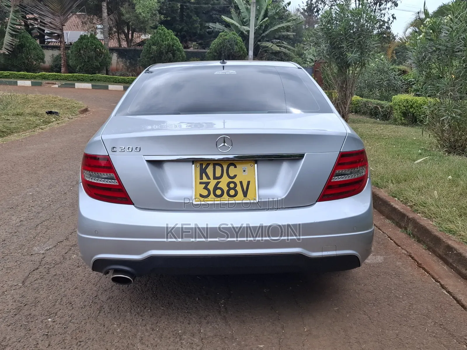 Mercedes-Benz C200 2014 Silver