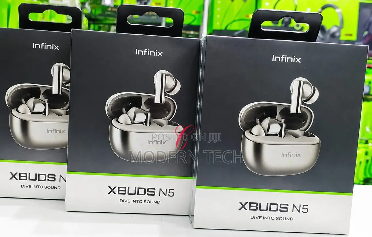Infinix XBUDS N5 | Adaptive Hybrid ANC | Up to 40Hrs Playtime