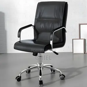 Office Chair : Ergonomic Leather Visitor Conference Chair