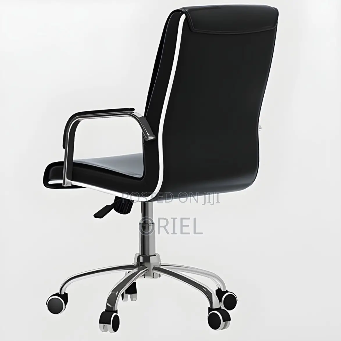 Office Chair : Ergonomic Leather Visitor Conference Chair