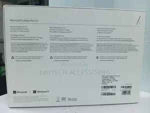 New Microsoft Surface Pro 256 GB Black