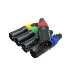 Professional 3-Pin XLR Male Audio Cable Connectors Per Piece at 150