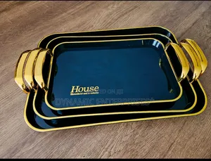 3pcs Acrylic Breakfast Trays