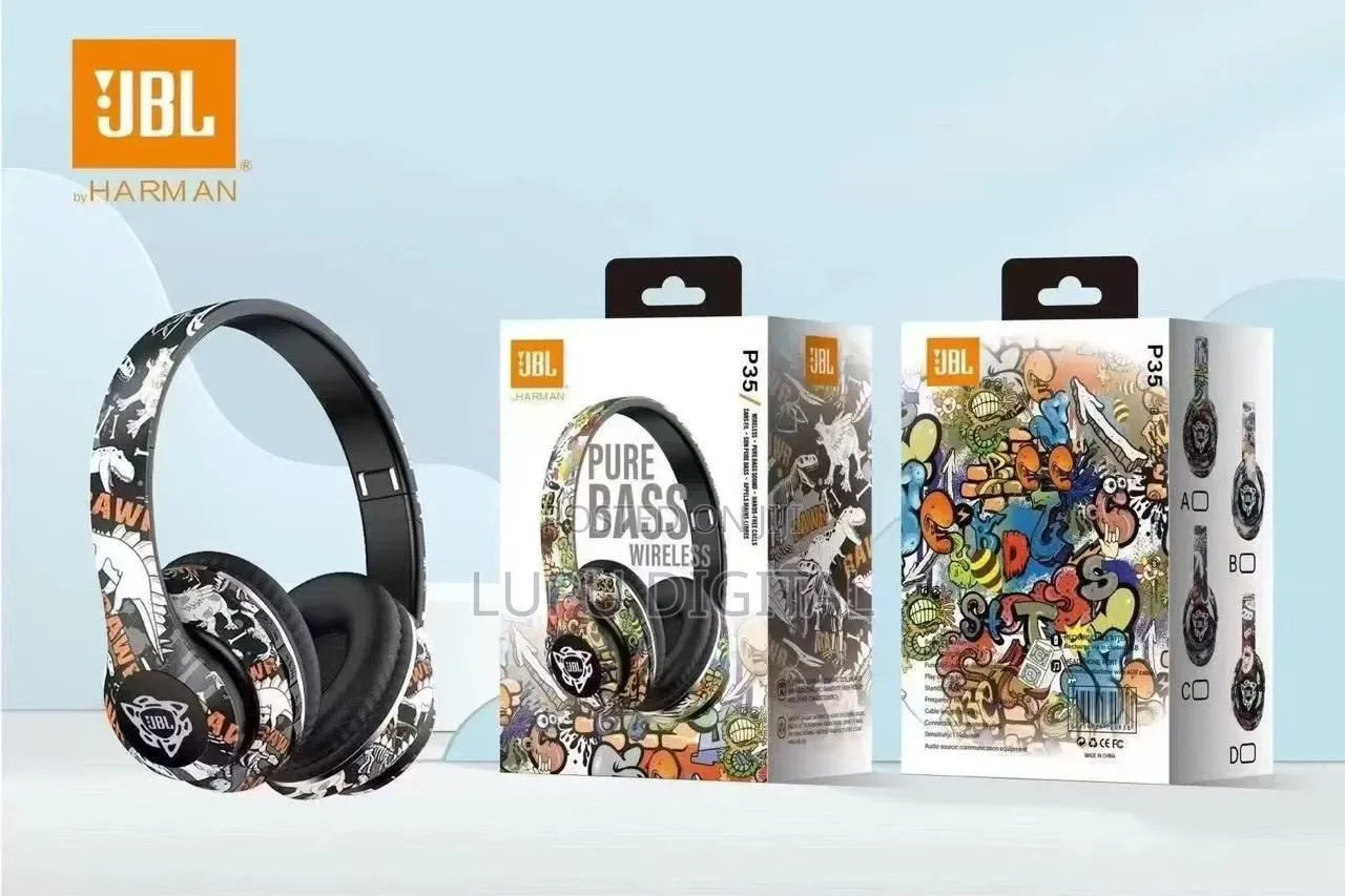 JBL P35 Pure Bass Wireless Headphones