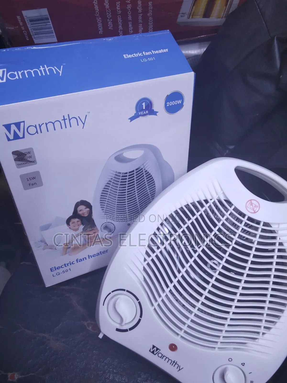 Warmthy Electric Fan Heater 2000W