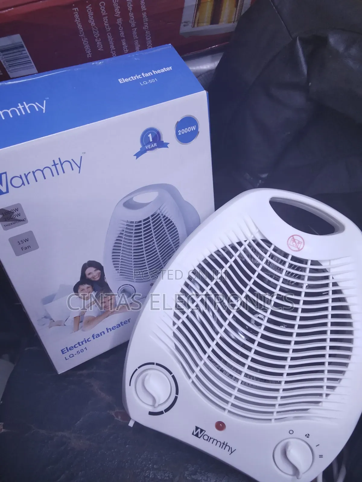Warmthy Electric Fan Heater 2000W
