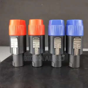 Professional 4-Pole Speakon Male Speaker Cable Connector Per Piece at 200