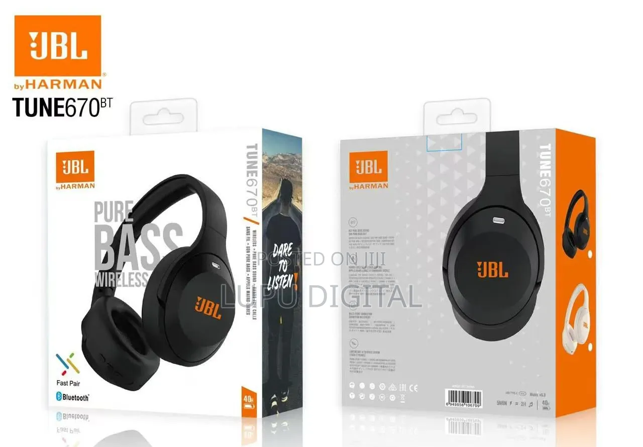 JBL Tune 670BT Wireless Headphones