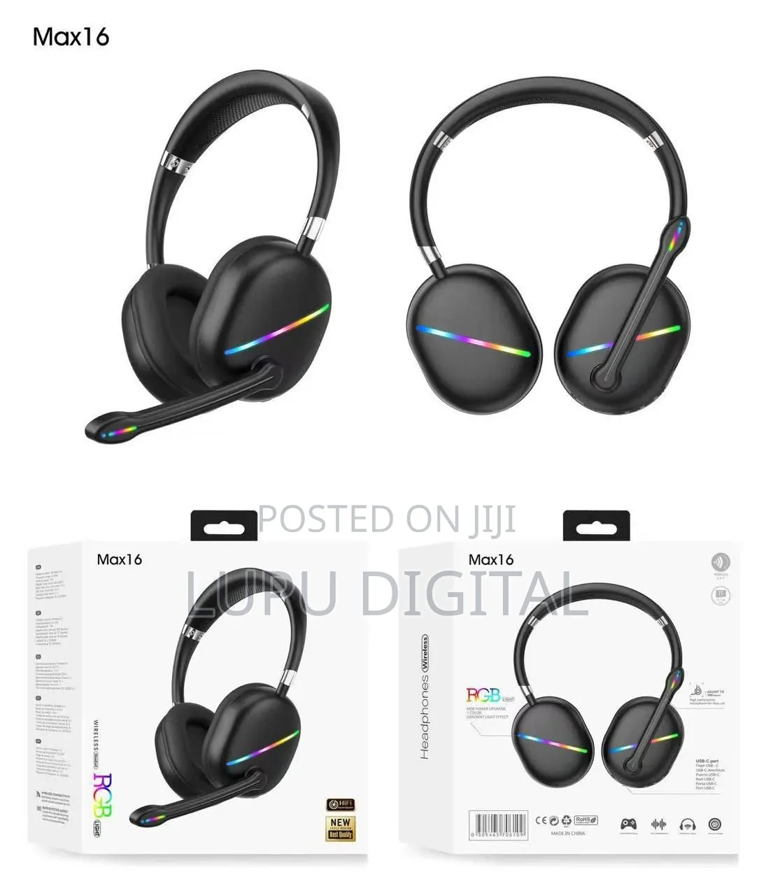 Max 16 Wireless Headphones