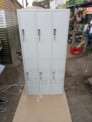 6 Door Gym Filing Cabinet With Hard Metallic