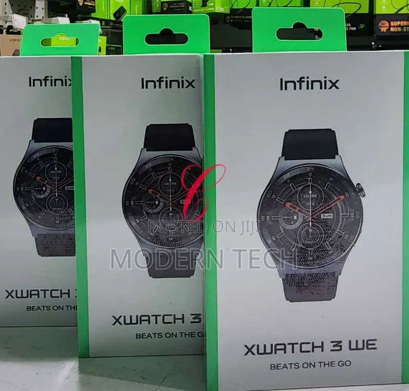 New Infinix XWatch 3WE Amoled Display Smartwatch