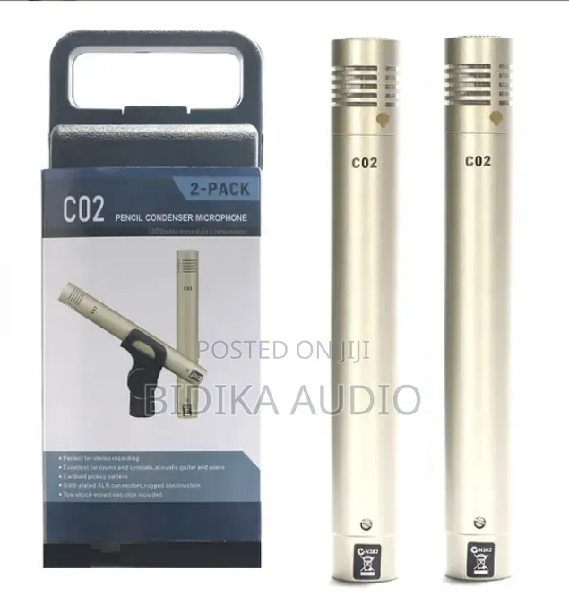 Samson C02 Small-Diaphragm Pencil Condenser Microphones